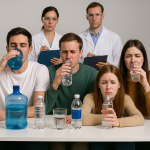 water intoxication can be dangerous. drink responsibly
