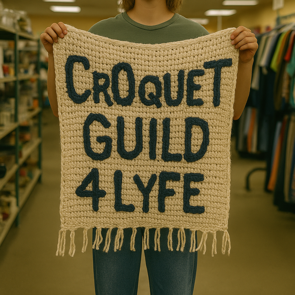 Baitman's themed crochet