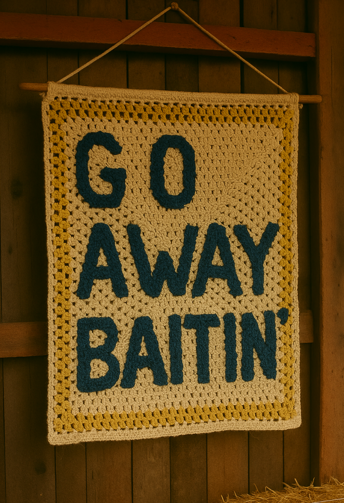 Baitman's themed crochet