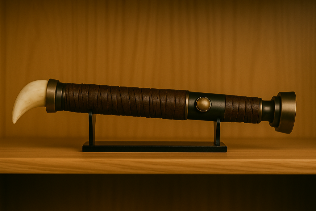 Lightsaber with tooth