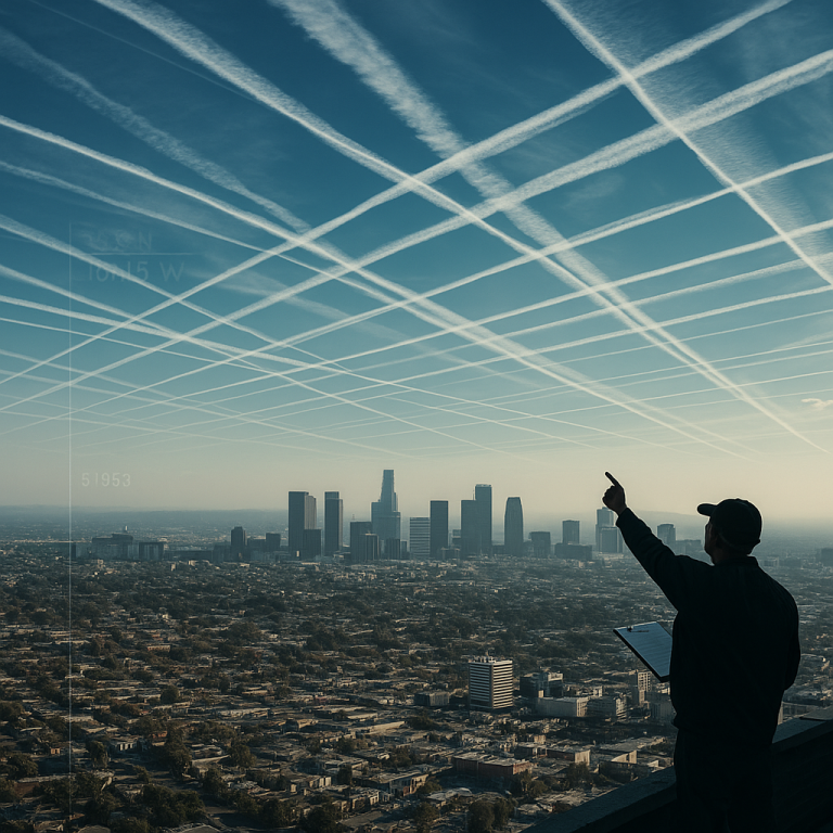 chemtrails in cities? or just lack of education?