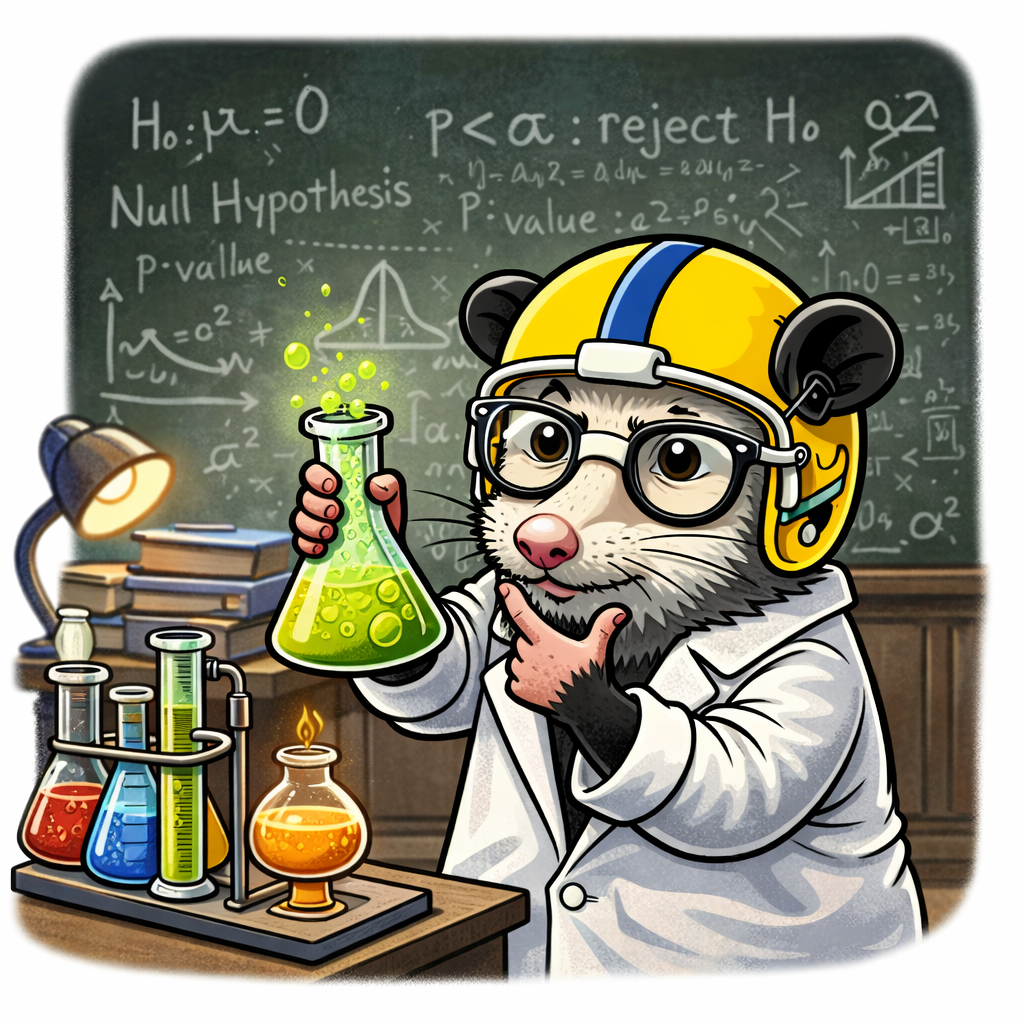 Poly does some science!