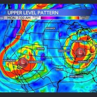 A peculiar weather doppler